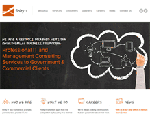 Tablet Screenshot of finityit.com